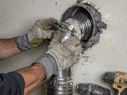 Dryer Vent Hose Installation in Bridgeport