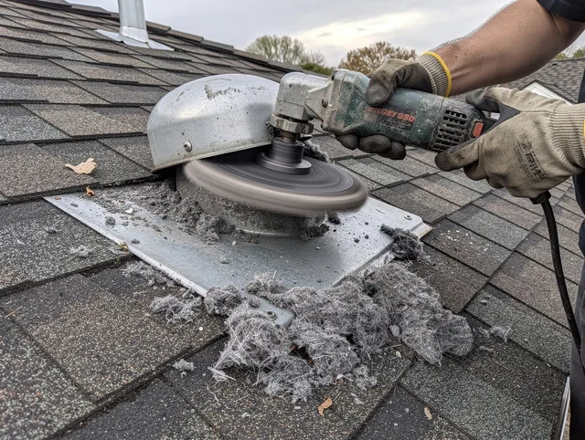 Expert roof dryer vent cleaning by Bridgeport Dryer Vent Cleaning in Bridgeport