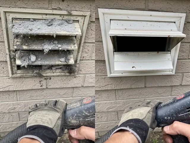 Professional dryer exhaust vent cleaning by Bridgeport Dryer Vent Cleaning in Bridgeport
