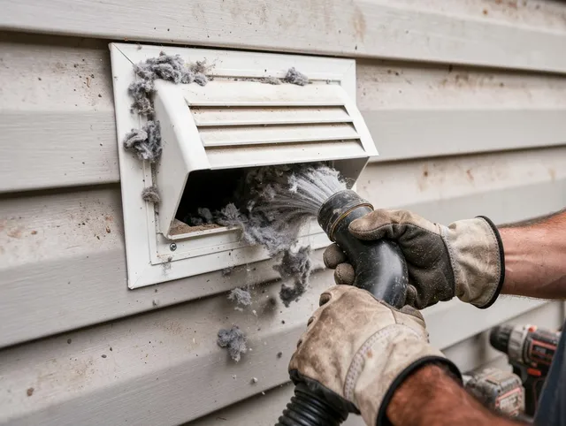 Professional dryer vent cleaning by Bridgeport Dryer Vent Cleaning in Bridgeport