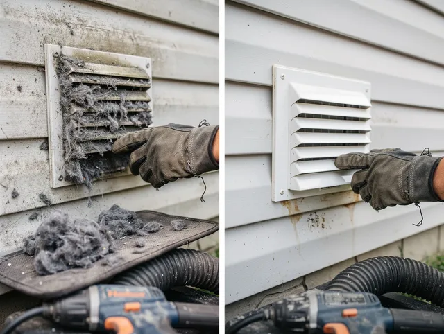 Residential dryer vent cleaning by Bridgeport Dryer Vent Cleaning in Bridgeport